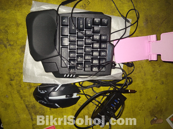 Mouse and keyboard combo